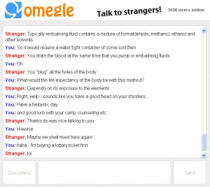 omegle - really random chat