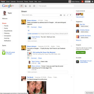 Google+ Wall Photo