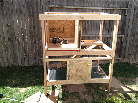 A frame rabbit hutch plans outlet free