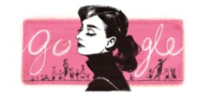 Audrey Hepburn Google Tribute