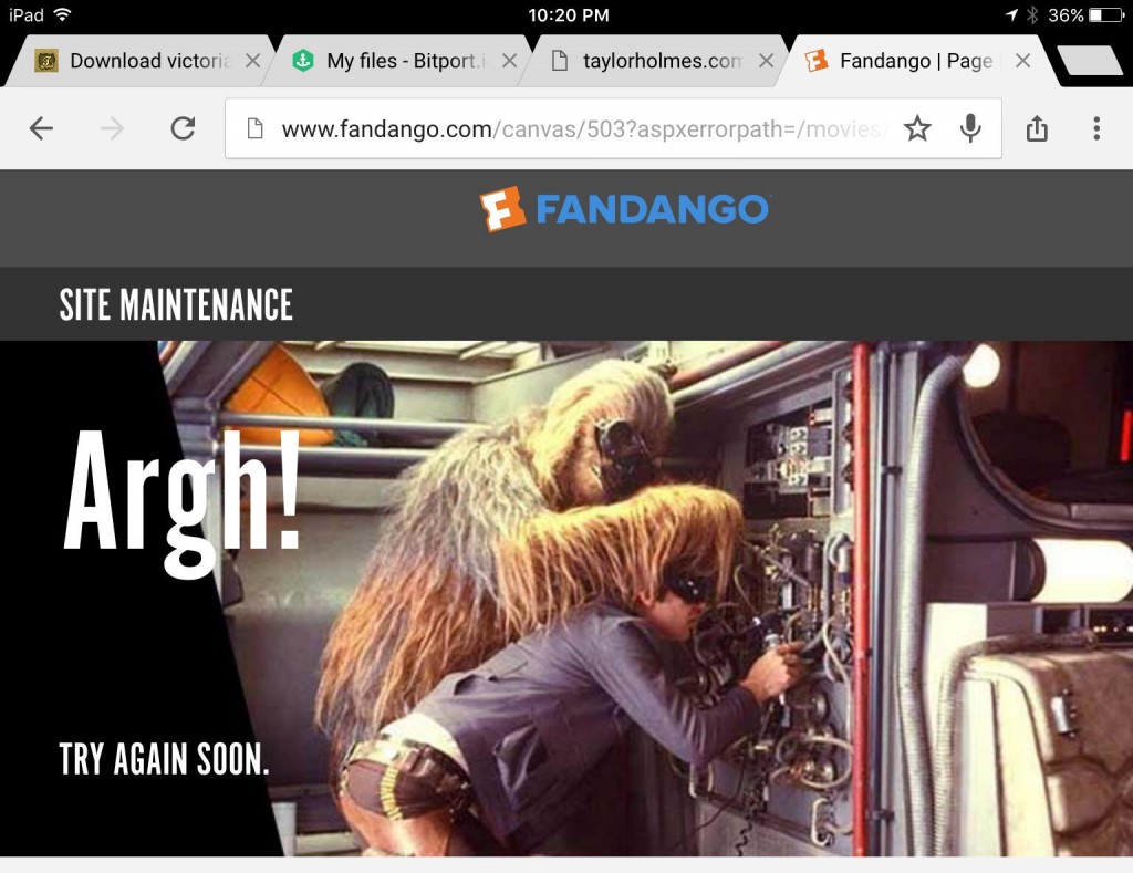 fandango-error